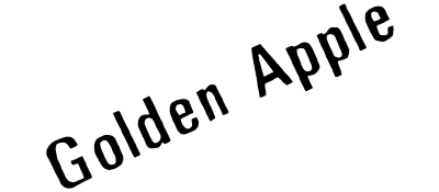 Adventure E: Golden Apple logo for ZX Spectrum